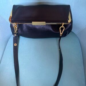 Marni Black Leather Convertible Clutch - Excellent Condition